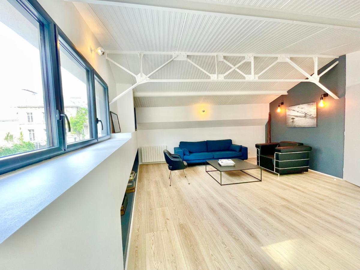 VILLA LE LOFT - CALME&DECO - Patio intime - Salle de Cinéma - Centre Ville Vannes Extérieur photo