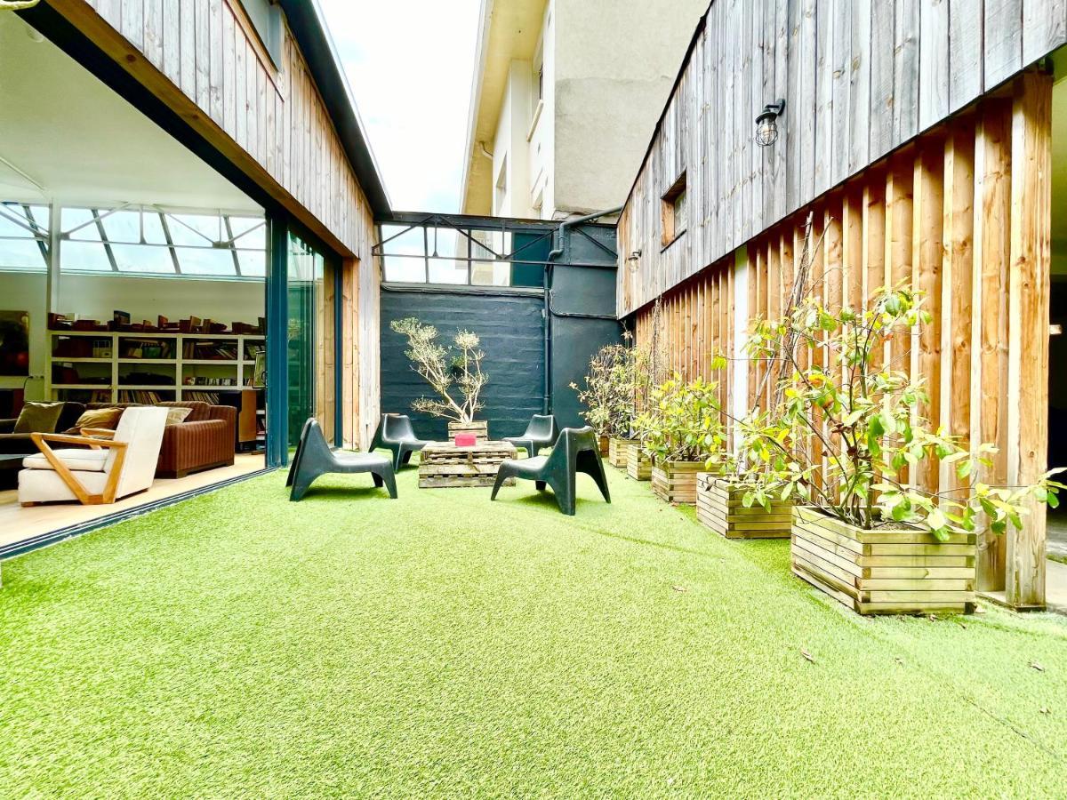 VILLA LE LOFT - CALME&DECO - Patio intime - Salle de Cinéma - Centre Ville Vannes Extérieur photo