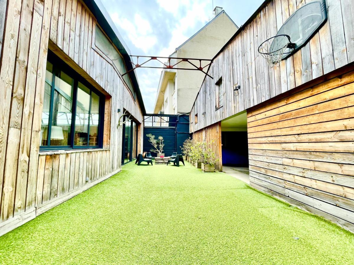 VILLA LE LOFT - CALME&DECO - Patio intime - Salle de Cinéma - Centre Ville Vannes Extérieur photo